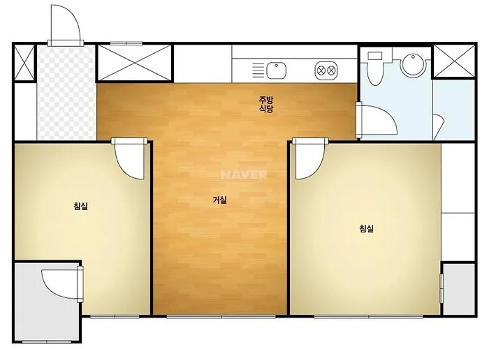 Seonneung Station Beautiful 2room Appartement *